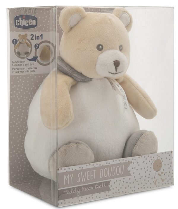 CHICCO MY SWEET DOUDOU TEDDY BEAR BALL 0M+