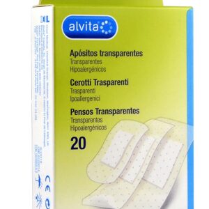 CEROTTO TRASPARENTE 20 PEZZI ALVITA