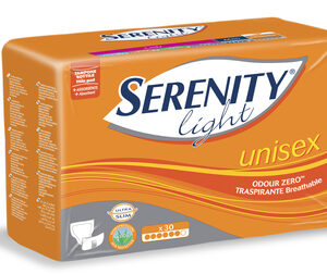 PANNOLONE PER INCONTINENZA SERENITY UNISEX 30 PEZZI