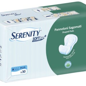 PANNOLONE PER INCONTINENZA SAGOMATO SERENITY SOFTDRY+ ALOE PLUS 30 PEZZI