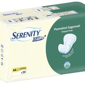 PANNOLONE PER INCONTINENZA SAGOMATO SERENITY SOFTDRY+ ALOE EXTRA 30 PEZZI