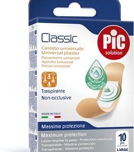 CEROTTO PIC CLASSIC 25X72 MM 10 ANTIBATTERICO 10 PEZZI