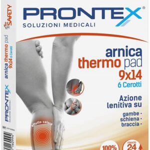 CEROTTO PRONTEX ARNICA THERO PAD 9 X 14 6 PEZZI