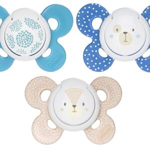 CHICCO SUCCHIETTO COMFORT BOY IN SILICONE 6-16 MESI 2 PEZZI