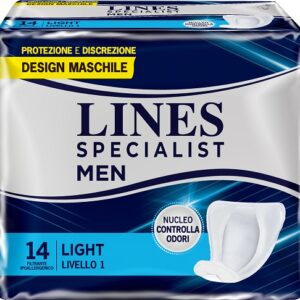 PANNOLONI LINES SPECIALIST MEN LIVELLO 1 14 PEZZI