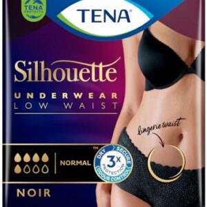 TENA SILHOUETTE NOIR M 10 PEZZI