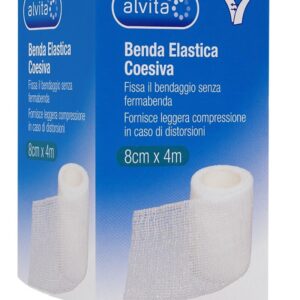 BENDA ELASTICA COESIVA ALVITA 8X4
