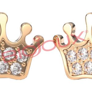 ORECCHINO STERILE BJT707 RGP BABY CROWN
