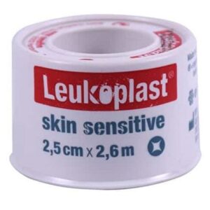 LEUKOPLAST SKIN SENSITIVE CEROTTO SU ROCCHETTO CON MASSA ADESIVA IN SILICONE M2,6 X 2,5CM 1 PEZZO