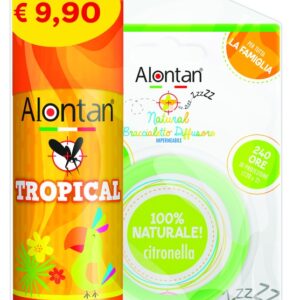 BI PACK TROPICAL SPRAY 75 ML + BRACCIALETTO DIFFUSORE