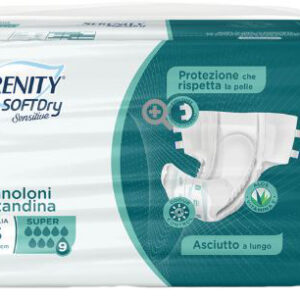 PANNOLONE MUTANDINA SERENITY SD SENSITIVE SUPER L 15 PEZZI