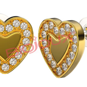 BJT250 ORECCHINO LOVE ME HEART GP