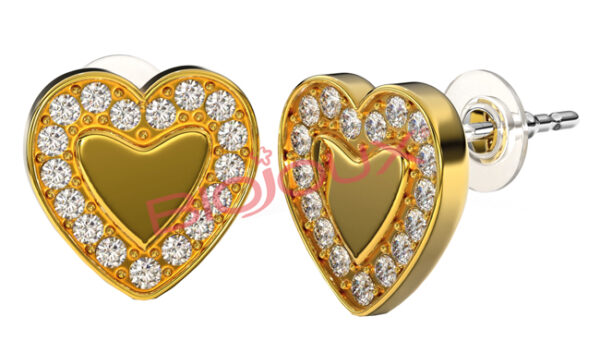 BJT250 ORECCHINO LOVE ME HEART GP