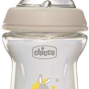 CHICCO BIBERON NAT FEEL VETRO 0M+ 150 ML