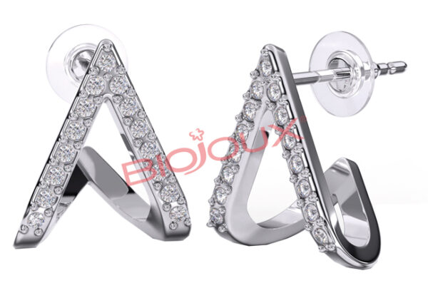 BJT261 ORECCHINO SUNSET HILL 14 MM SURGICAL STEEL