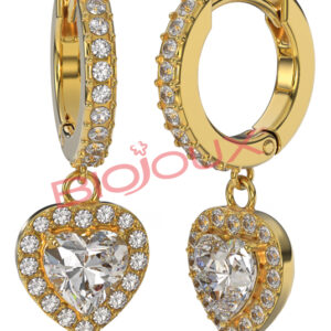 BJT313 ORECCHINO ALMA GOLDEN 28MM STEEL GOLD PLATED