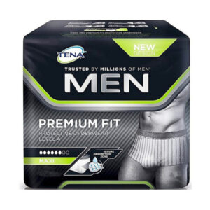 MUTANDINA ASSORBENTE MASCHILE TENA MEN PREMIUM FIT LIVELLO 4 L/XL 8 PEZZI