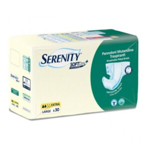 SERENITY PANNOLONE MUTANDINA SD SENSITIVE EXTRA TAGLIA L 30 PEZZI