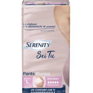 SERENITY PANTS PANNOLONE A MUTANDINA ADVANCE SEITU DISCREET TAGLIA LARGE 12 PEZZI