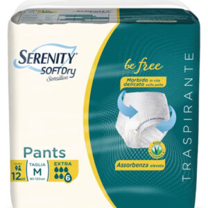 SERENITY PANTS SD SENSITIVE BE FREE EXTRA M 12 PEZZI