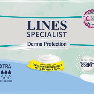 LINES SPECIALIST DERM PANNOLONE SAGOMATO EXTRA 15 PEZZI